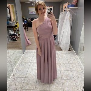 Bridesmaids dress size 10 dusty rose